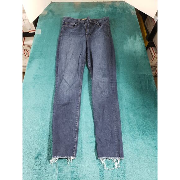 Joes Jeans Size 27 Womens Blue Stretch Denim Pants Ladies High Rise Skinny Ankle - Picture 1 of 13